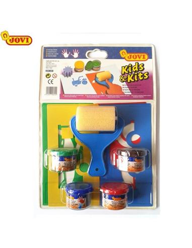 KIT JOVI R-167 PINTURA DEDOS + RODILLO ESPUMA