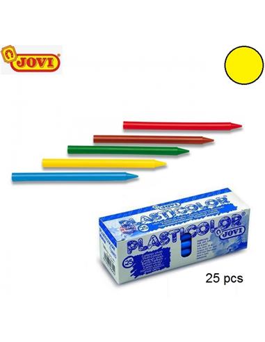 CERA JOVI PLASTICOLOR 25ud AMARILLO 925/01