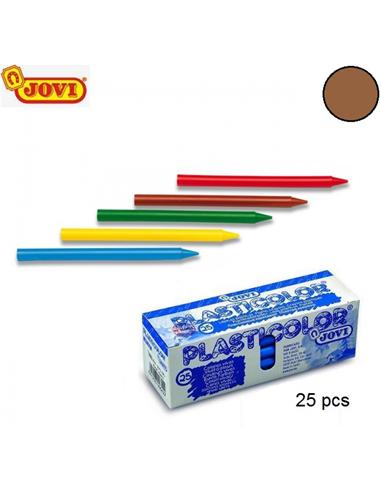 CERA JOVI PLASTICOLOR 25ud MARRON 925/03