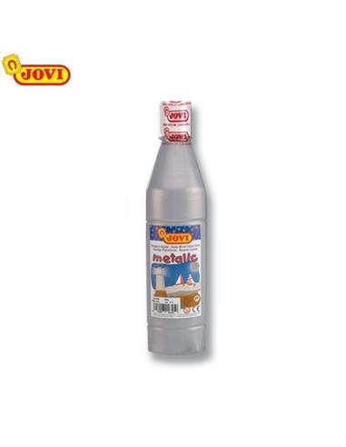 TEMPERA JOVI 500ml PLATA METALIZADA 506/37