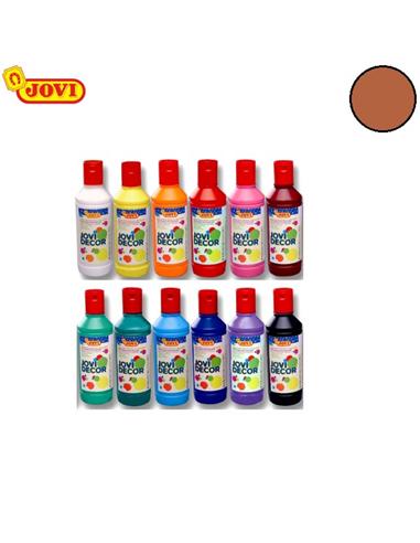 PINTURA PLASTICA JOVIDECOR 500ml MARRON 660