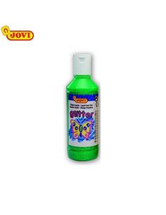 TEMPERA JOVI GLITTER 250ml VERDE 517/17