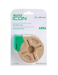 ROLLO ETIQUETA TERMICA LEITZ ICON 36x88mm 600U