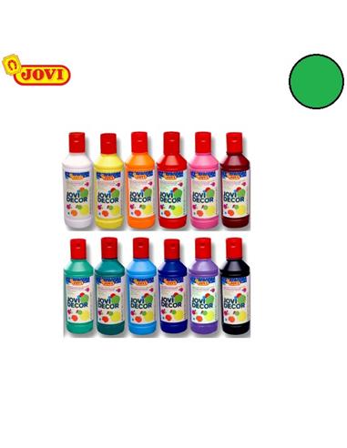 PINTURA PLASTICA JOVIDECOR 250ml VERDE 680/17
