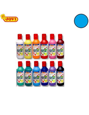 PINTURA PLASTICA JOVIDECOR 250ml AZUL 680/21