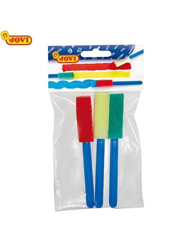 PINCEL ESPUMA JOVI R-813 3ud PEQUEÑOS