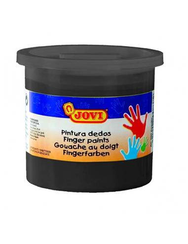 PINTURA DEDOS JOVI 125ml NEGRO 560/30