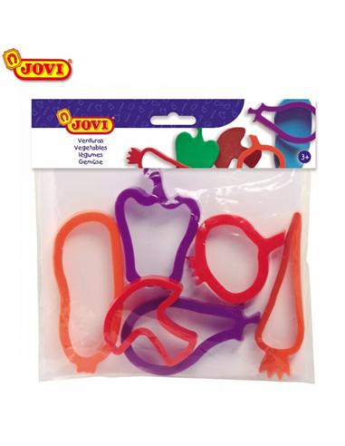 MOLDES PLASTILINA JOVI R-7V VERDURAS 6ud
