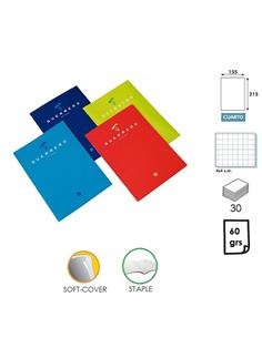 LIBRETA GRAPADA UNI GUERRERO TC CUADRO 4mm 30H