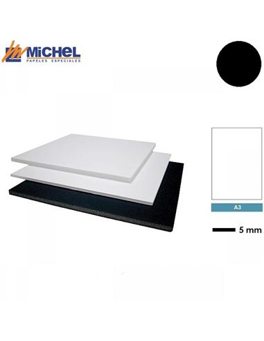CARTON PLUMA MICHEL A3 DIAVANO 5mm NEGRO