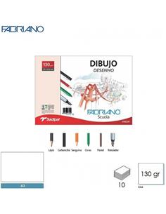 LAMINA DIBUJO FABRIANO A3 130gr SIN RECUADRO 10H