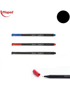 ROTULADOR MAPED GRAPH PEPS 0.4mm NEGRO