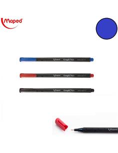 ROTULADOR MAPED GRAPH PEPS 0.4mm AZUL