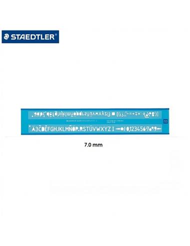PLANTILLA STAEDTLER MARS 7.0mm 57207