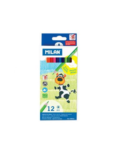 LAPIZ MILAN 12 COLORES