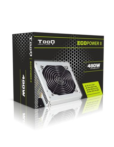 FUENTE ALIMENTACION TOOQ ATX SILEN. 480W ECO POWER
