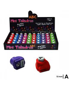 PERFORADORA OFFICE-BOX LETRAS ABC 10mm