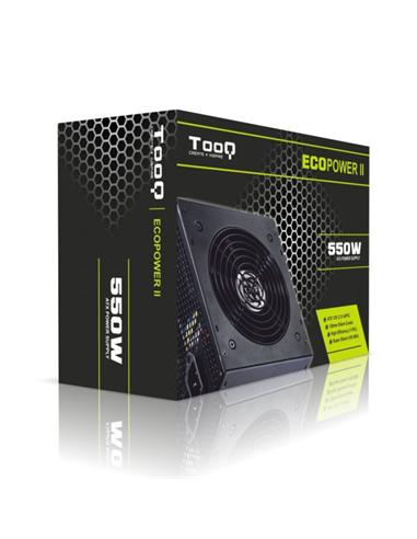 FUENTE ALIMENTACION TOOQ ATX SILEN. 550W ECO POWER