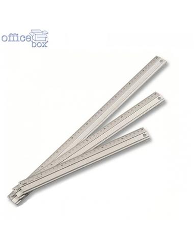 REGLA OFFICE-BOX METALICA 30cm R-1030