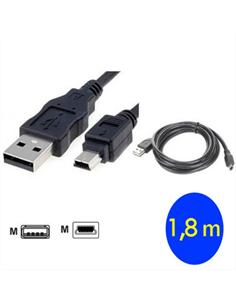 CABLE NANO CABLE USB-M A MINI USB-M 1,80 METROS