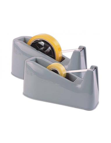 PORTA CINTA ADHESIVA MILAN ROLLO 66m GRIS