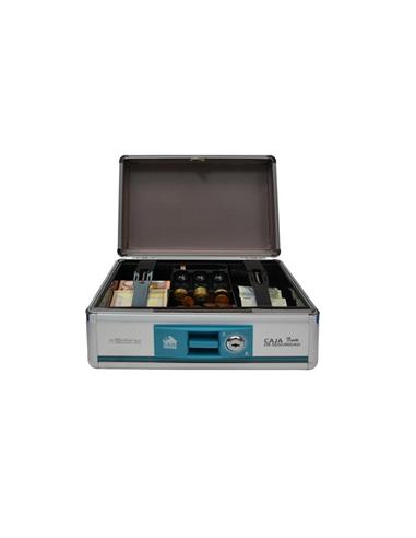 CAJA CAUDALES OFFICE-BOX CON LLAVE 273x195x110m