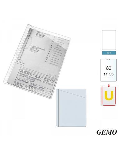 FUNDA PLANOS CON CORTE GEMO A4 SIN TALADROS