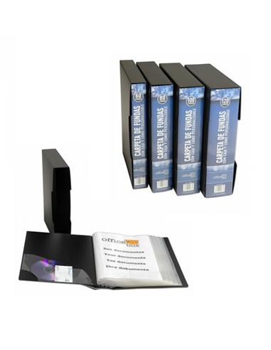 CARPETA CON FUNDAS OFFICE-BOX 60F A4 CAJETIN