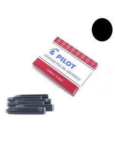 CARGA PLUMA PILOT x6 TUBOS NEGRO