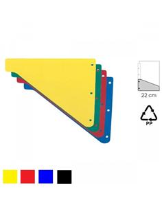 SEPARADOR TRIANGULO PP 4 COLORES SURTIDOS