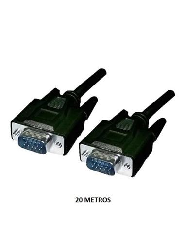CABLE NANO CABLE VGA MONITOR 15M-15M 20,00 METROS