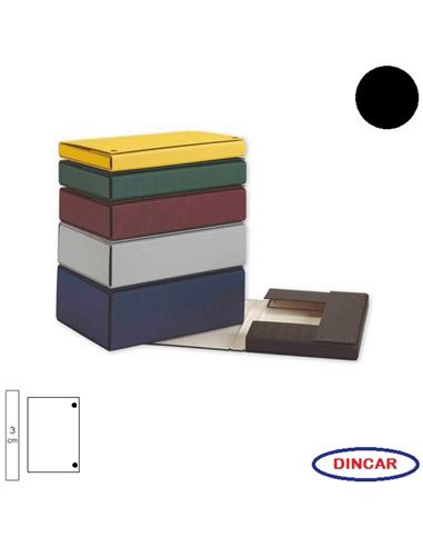 CARPETA PROYECTO DINCAR 3cm BROCHE NEGRO