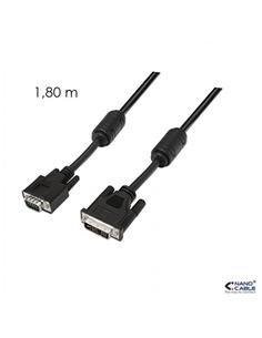 CABLE NANO CABLE DVI 18+5/M A VGA HDB 15/M 1.8 M