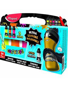 TEMPERA MAPED COLORPEPS 75ml 5 COLORES