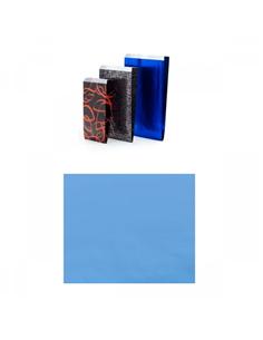 BOLSA KRAFT 8X13 CM AZUL CLARO 250 UDS
