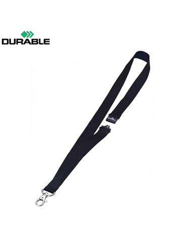 CINTA PORTANOMBRES DURABLE 44cm x 20mm NEGRO