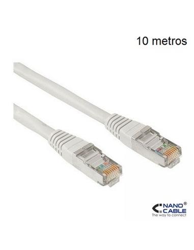 CABLE NANO CABLE RED RJ45 CAT.5E UTP 10,00 METROS