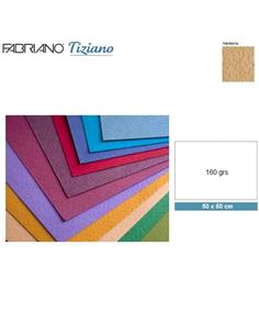 CARTULINA FABRIANO 50x60 cm 160g TIZIANO MANDORLA