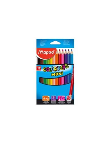 LAPIZ MAPED COLORPEPS MAXI 12 COLORES