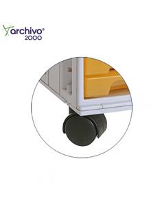 RUEDAS ARCHIVO 2000 PARA PORTABANDEJAS MOD.6004