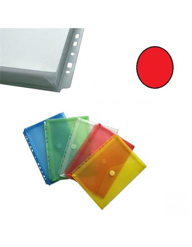 SOBRE PLASTICO OFFICE-BOX VELCRO A4 MULTITALADRO
