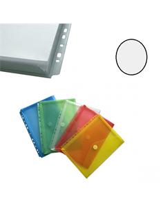 SOBRE PLASTICO OFFICE-BOX VELCRO A4 MULTITALADRO