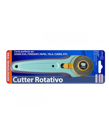 CUTTER OFFICE-BOX ROTATIIVO 45mm MANUALIDADES