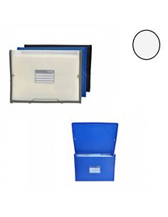 CARPETA CLASIFICADORA OFFICE-BOX A4+ 13D CLEAR