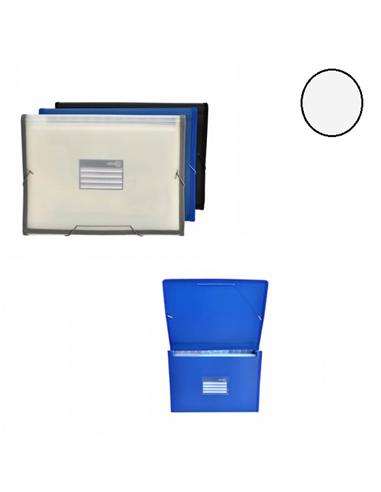 CARPETA CLASIFICADORA OFFICE-BOX A4+ 13D CLEAR