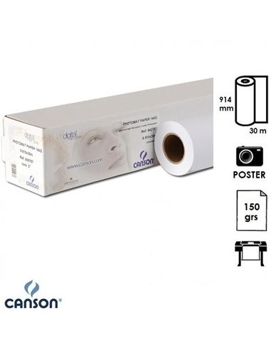 ROLLO PLOTTER POSTER A0 914mmX30.5m 150GR CANSON