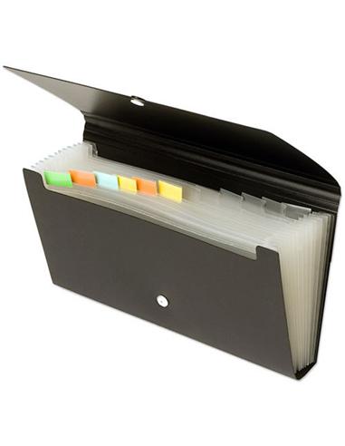 CARPETA CLASIFICADORA OFFICE-BOX RECIBO12D NEGRO