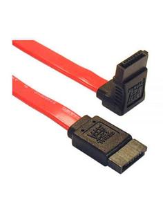 CABLE NANO CABLE SATA DATOS ACODADO 0.5 M ROJO