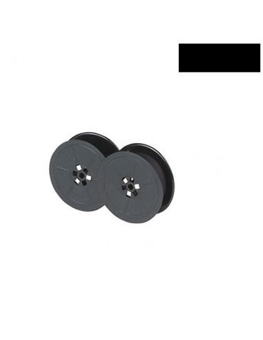 CINTA MAQUINA CANON CASIO 2 CARRETES NEGRO