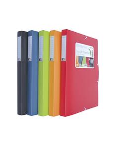 CARPETA PROYECTO OFFICE-BOX PP 25mm GOMILLA VITAL
